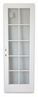 Andersen 400 Frenchwood Hinged Patio Door Panel 27611 10 Lite White New Open Box