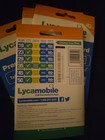 Lycamobile Factory Preloaded 3in1 Sim Card