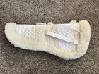 Medium Fleeceworks Therawool Traditional Wither Relief Half Pad English Dressage