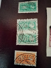 South African Used Lot Of 12 Revenue Kg Vi Stamps
