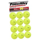Sports Power Alley 80mph Soft Green Foam Balls Lightweight Accurate Long-lasting