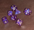 Chessex Borealis Royal Purple Dnd Dice Set Chx 27467 Oop Htf Rare