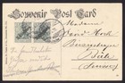 German 1899 Turkey Mi48 Mef Cover Jerusalem Israel Palestine Switzerland 112844