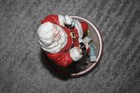 Coca-cola Santa Claus 1990 Musical Figurine Plays Winter Wonderland In Box 36017