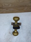 Vintage Brass Door Knob Set