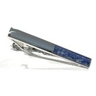 Lapis Lazuli  Tie Clip Men Birthday Wedding Gift Tie Bar