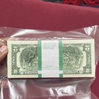 Us  2 Federal Reserve Notes Bep Strap  200 Bundle Serial K02276101a