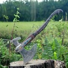 42  God Of War Leviathan Kratos Axe Handmade Ragnarok With Leather Sheath  Gifts