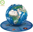 Educational 3d Earth Globe Puzzle Kit For Kids 8-14  Geography Learning Toy     