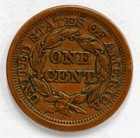 1851 Braided Hair Large Cent