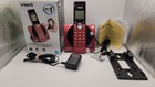 V-tech Cordless Phone System Caller Id   Call Waiting Model Cs6919-16 Red