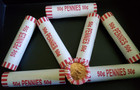 8 Rolls   400 Pennies  Bank Sealed Wrapped Lincoln Cent Possible Pre 1982 Copper