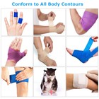 10 Rolls Colorful Self Adhesive Bandage Wrap 2 Inch X 5 Yards Self Adherent Tape