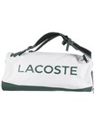  nwt  Lacoste  l20  Tennis   Sports Duffel Bag  white green   40l20bag20