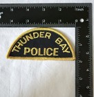 Vtg Thunder Bay Police    4 3 X    2 Canadian Patch Brand New
