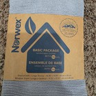 Norwex Basic Package 2 Set Graphite Envirocloth Purple Window Cloth Baclock New