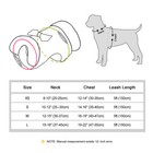 Bling Sequins Dog Cat Harness And Leash Cute Bowtie Warm Fleece Vest Coat Jacket