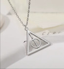 Deathly Hallows Pendant Necklace  Harry Potter Wizarding World  Fantastic Beasts