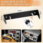 1 Set Radio Replacement Mounting Bracket Compatible With Cobra 29 Or Uniden 7   