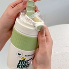 New 2025 Starbucks X Snoopy 16oz Straw Cup Stainless Steel Drink Water Cup 473ml