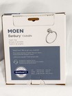 Moen Banbury 6  Brushed Nickel Towel Ring Bathroom Accessory      Y2686bn