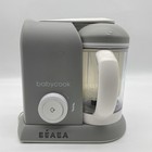 Beaba Babycook Solo Electric Baby Food Maker Processor Gray Bea010a With Basket