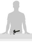 Heavy Duty Joystick Grip Ball Head  322rc2 
