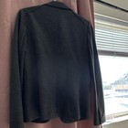 Rag   Bone Women s Gray Single-button Wool Lined Blazer Jacket Pockets 4