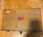 Webber Gage Inspection Set Machinist Gauge Blocks Steel Wood Case Usa Vintage Og