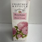 Vintage 1995 Crabtree   Evelyn Rosewater Hand Cream 100 Ml   3 4 Fl Oz