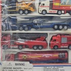 New-ray 1996 Rescue Play Set  50 Pieces  Vtg  Original Box  46913  Police  Fire