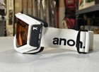 Anon Majestic Goggles Orange White black Snow Snowboard 