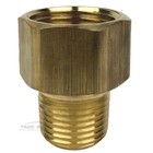 10 Pack Brass Reducer Adapter 1 2  Female X 3 8  Male Npt Pipe Reducing Fitting