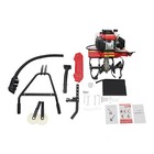 63cc 4-stroke Gas Power Mini Tiller Cultivator Clearance For Lawn Garden Field