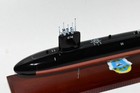 Uss Trepang Ssn-674 Submarine Model  Us Navy  Scale Model  Mahogany  Sturgeon