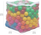 Paquete De 400 Pelotas  6 Colores Brillantes  Bola De Pl  stico  Libres De Bpa Us
