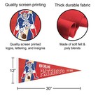 New England Patriots Throwback Vintage Retro Pennant Flag