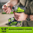 24v Brushless 300 In-lbs Drill Driver   Impact Driver   2  2ah Batteries  30w Ch