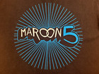 Maroon 5 T-shirt Men s Medium Black Blue Adult Pop Rock Band Casual Athletic Tee