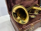 Vintage 1940-50 s S Conn Pan American Elkhart Trumpet Serial  271064 W case