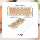 Ahandmaker Wooden Bead Boards  Beading Trays Jewelry Design Mats With Acrylic Li