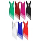 Womens Dress Rumba Costume Cami Dresses Decorative Dancewear Seam Dance Lace