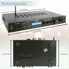 Pyle Home Theater Amplifier Audio Receiver 200w Digital Aux Fm Antenna Pda7bu