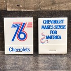 Vintage 1976 Chevrolet Bicentennial Matchbooks Hemming Motor Co Morris Mn         