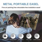 Art Easel Stand For Painting And Sign  Rrftok Aluminum 66 Inch Metal Tripod A   