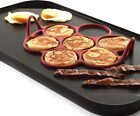 Norpro Silicone Silver Dollar Pancake egg Ring  7 Count - Red
