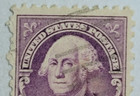 U s  Postage Stamp   George Washington   3   Violet   Posted cancelled   1932  10