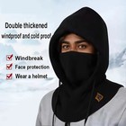 3-in-1 Winter Warm Hat With Mask Neck Warmer Windproof Balaclava Ski Hood Cap