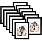 12 Pack Black 8x10 Picture Frames Set For Wall Mounting Or Tabletop