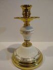 Vintage Cooper Craft 7 5 Inch Tall Copper brass ceramic Candle Sticks